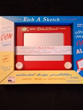 Etch A Sketch Classic Red Magic Screen